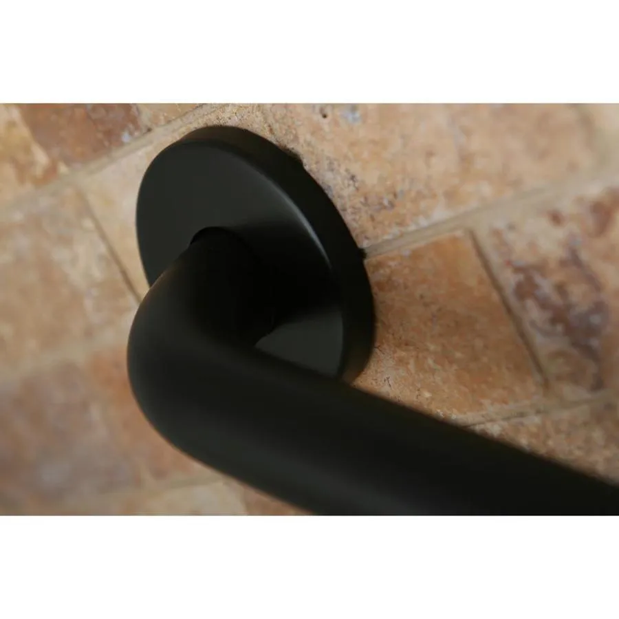 Kingston Brass Americana 24-in Oil-Rubbed Bronze Wall Mount (ADA Compliant) Grab Bar, photo 4 of 6