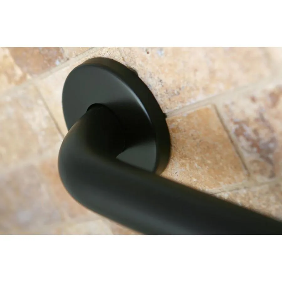 Kingston Brass Americana 24-in Oil-Rubbed Bronze Wall Mount (ADA Compliant) Grab Bar, photo 2 of 6