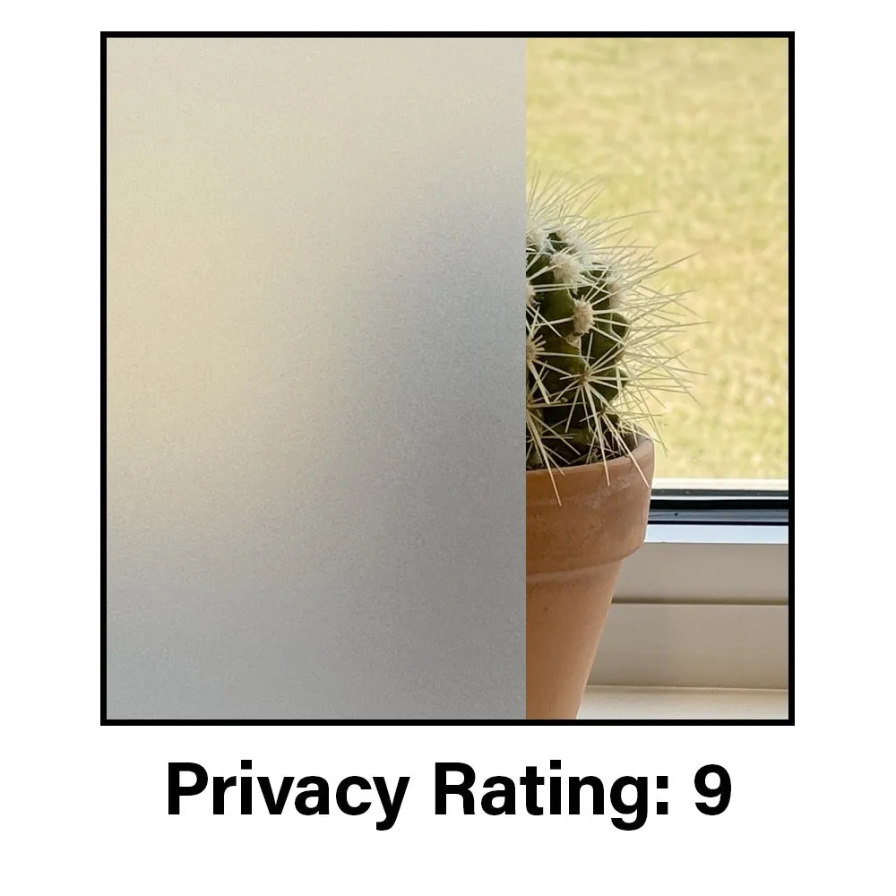 Greatview Doors 36-in x 80-in Mahogany Stained Prehung Front Door with Frosted Glass, photo 6 of 6