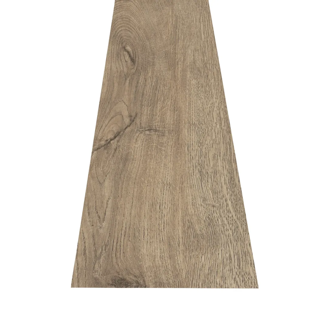 Shaw Perennial Dublin Brown 6-mil x 6-in W x 48-in L Waterproof Glue Down Luxury Vinyl Plank Flooring (53.93-sq ft/ Carton), photo 5 of 8