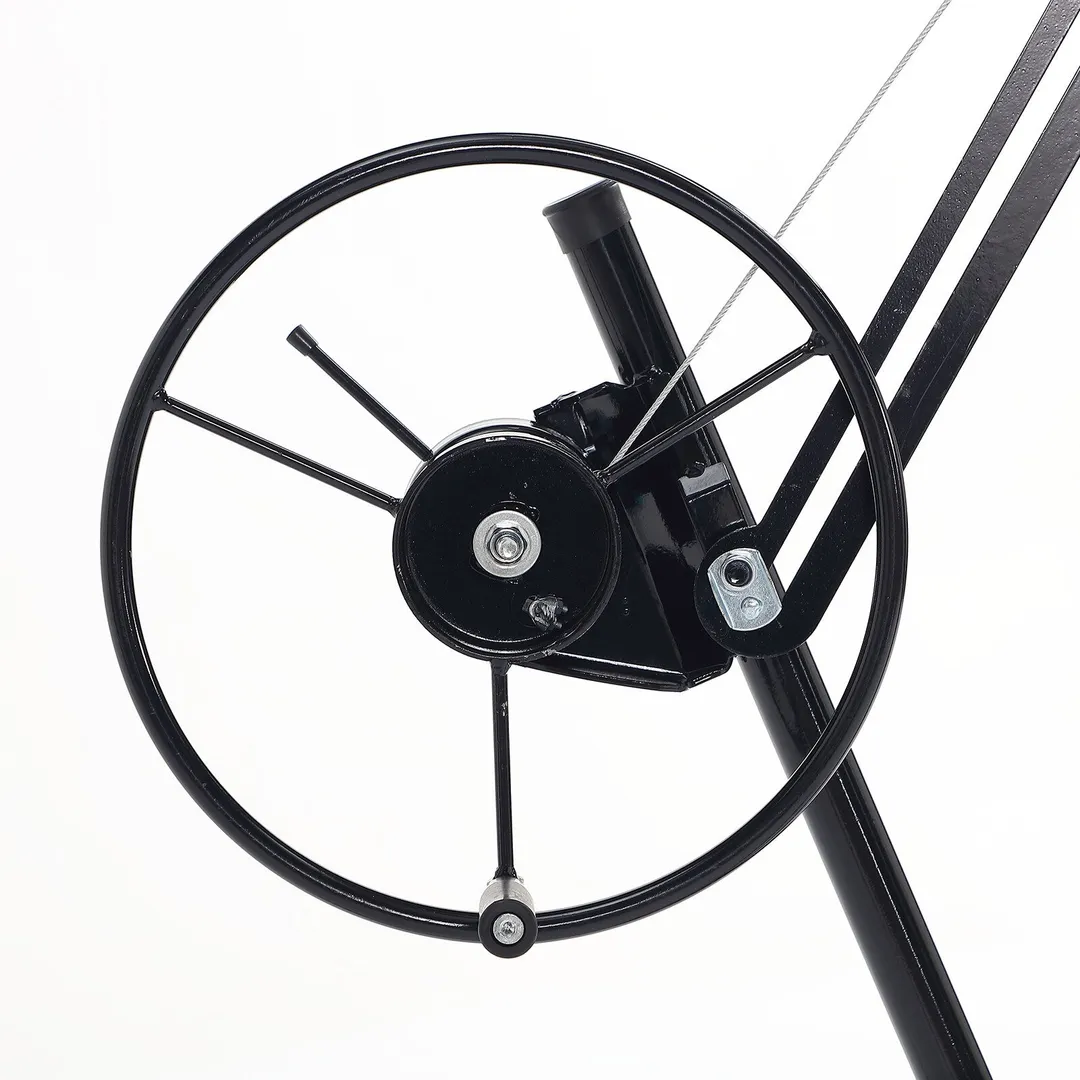 Maocao Hoom 11ft Black Drywall Lift 11-ft H x 53.5-in L x 53.5-in W Steel Drywall Lift, photo 14 of 14