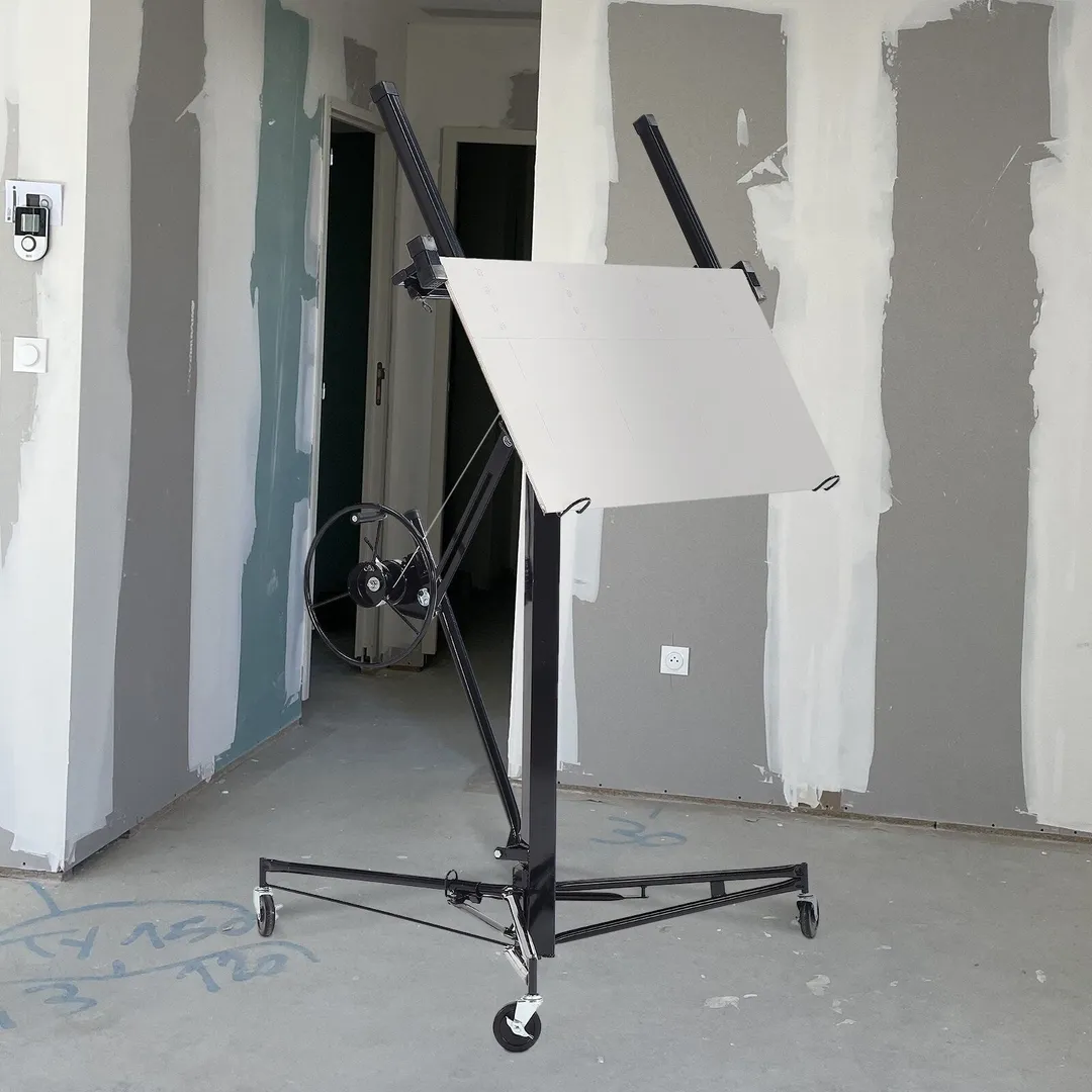 Maocao Hoom 11ft Black Drywall Lift 11-ft H x 53.5-in L x 53.5-in W Steel Drywall Lift, photo 3 of 14