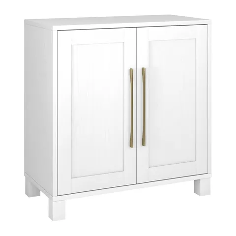 Chabot White 2-Shelf Office Cabinet