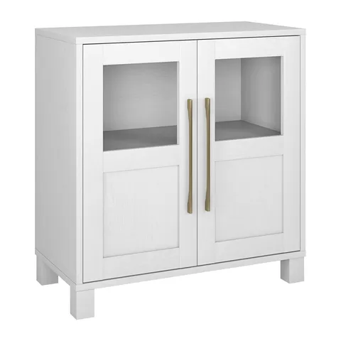 Holbrook White 2-Shelf Office Cabinet