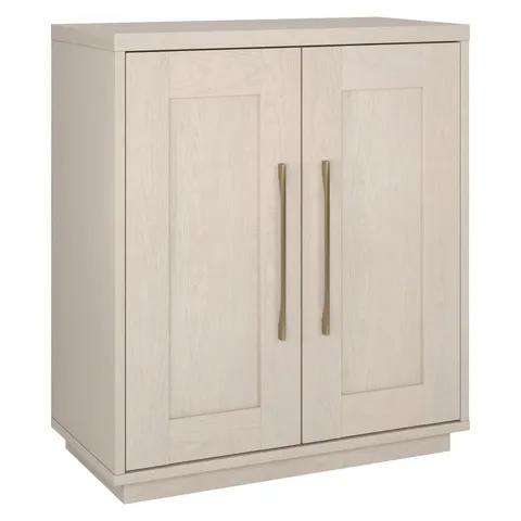 Tillman Alder White 2-Shelf Office Cabinet