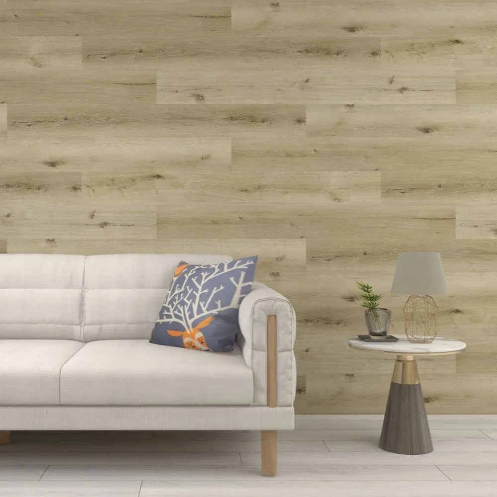 Deco Products HYDROSTOP 20-mil 7.1-in W x 48-in L Waterproof Interlocking Vinyl Plank, photo 23 of 48
