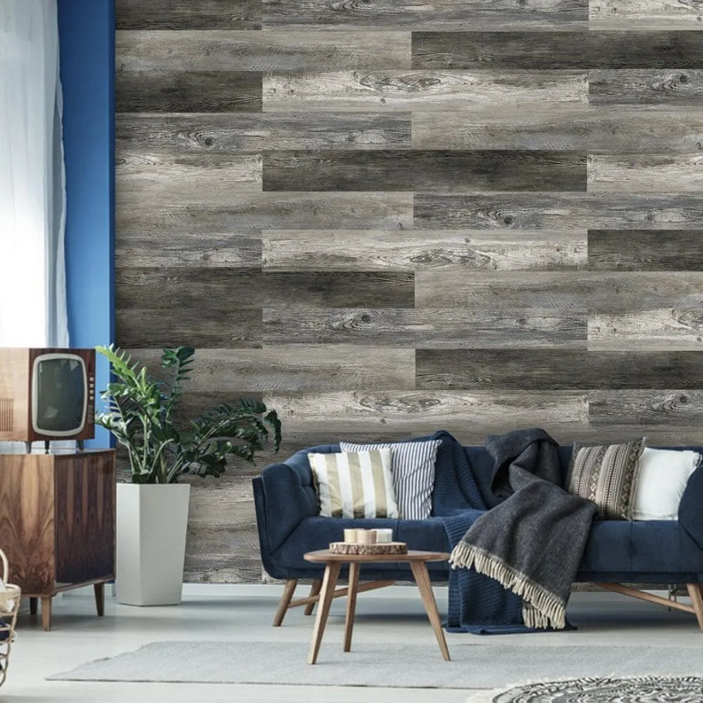Deco Products HYDROSTOP 20-mil 7.1-in W x 48-in L Waterproof Interlocking Vinyl Plank, photo 11 of 48