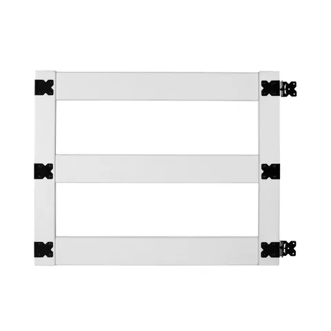 Durable White Vinyl Fence Gate
