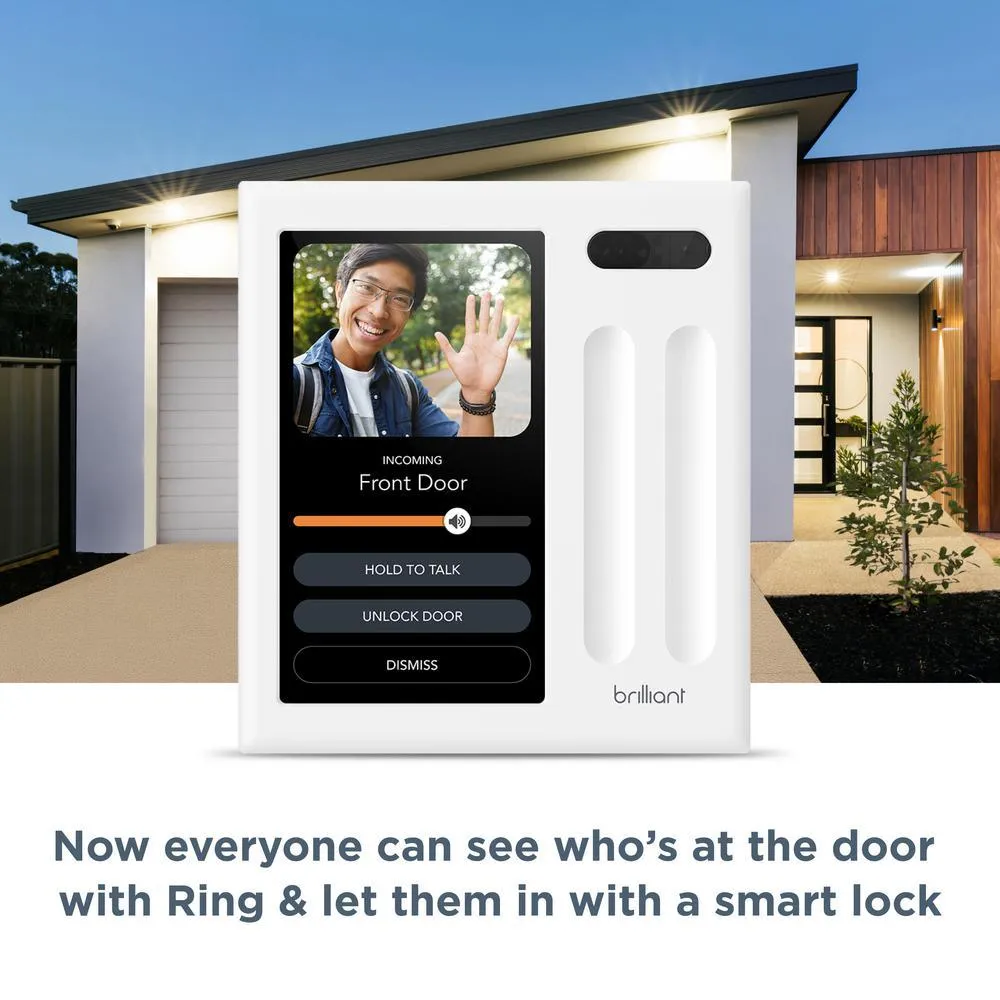 Brilliant Smart Home Control (2-Switch Panel) for Amazon Alexa, Google Assistant, Apple HomeKit, Ring, Sonos and More, photo 9 of 17