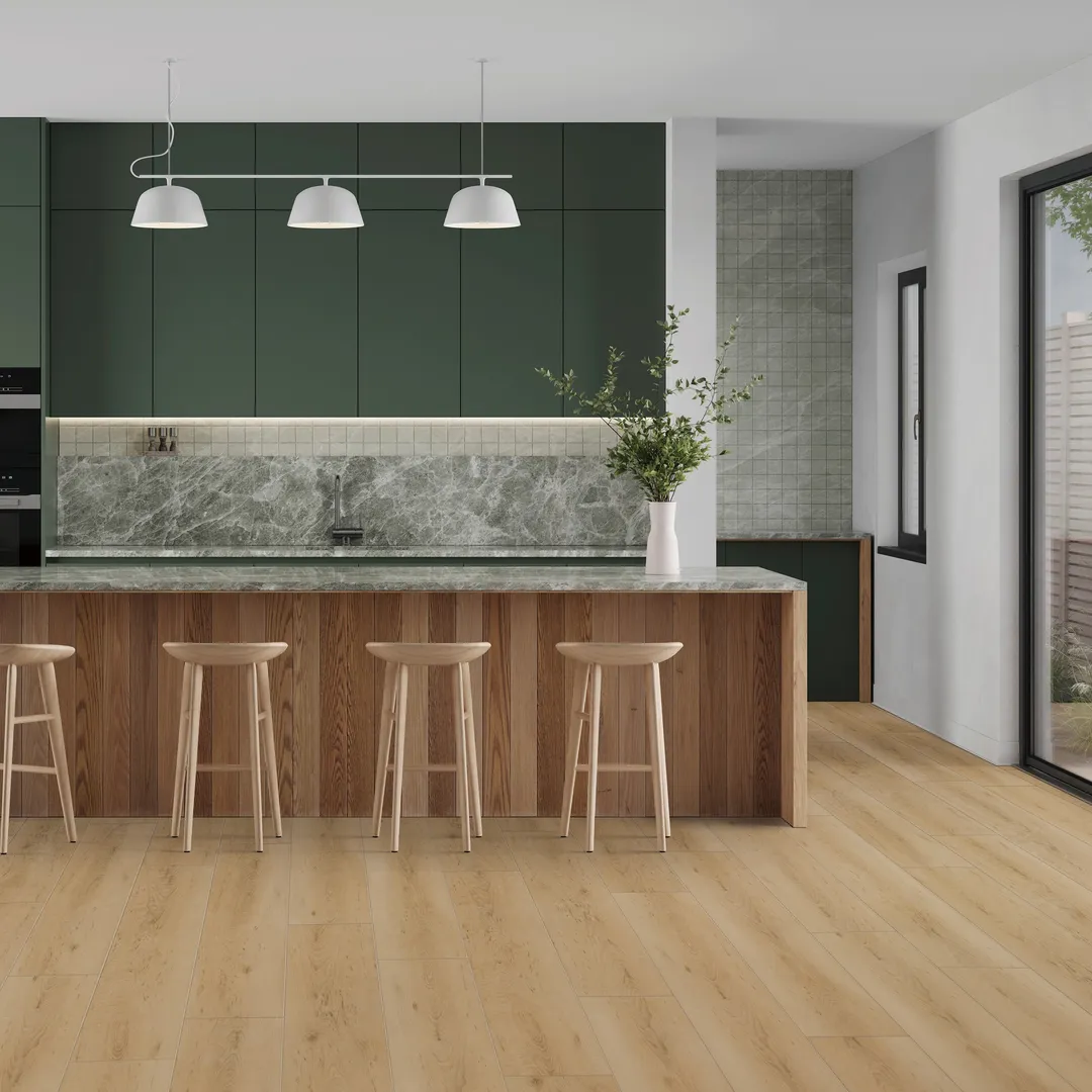 Villa Barcelona Rigid Core 20-mil 7.17-in W x 60-in L Waterproof Interlocking Vinyl Plank, photo 2 of 8