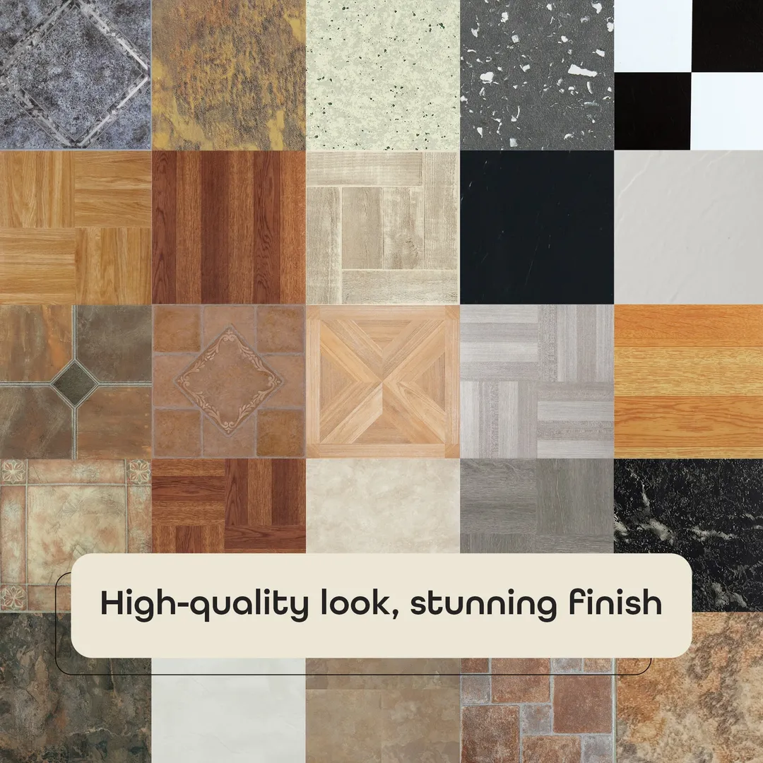 Achim Sterling Ash Grey Wood 12-in x 12-in Peel-and-Stick Vinyl Tile Flooring, 45-sq ft Carton, photo 5 of 6