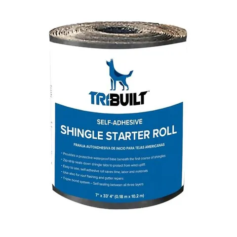 7.2 × 396 in Shingle Starter Roll, 33 lin ft