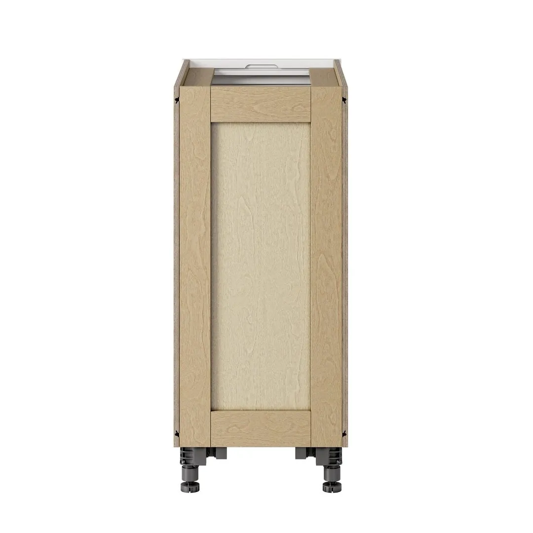 Whalen CLICK-IT Enfield 15-in W x 34.5-in H x 24-in D Classic White Birch Base Ready To Assemble Plywood Cabinet (Raised Panel Shaker Door Style), photo 5 of 10