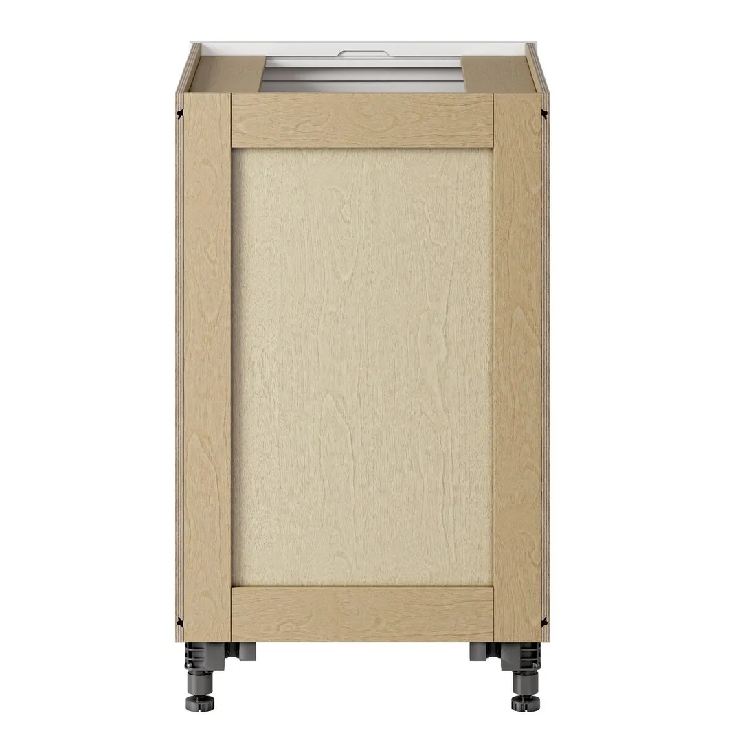 Whalen CLICK-IT Enfield 21-in W x 34.5-in H x 24-in D Classic White Birch Base Ready To Assemble Plywood Cabinet (Raised Panel Shaker Door Style), photo 12 of 13