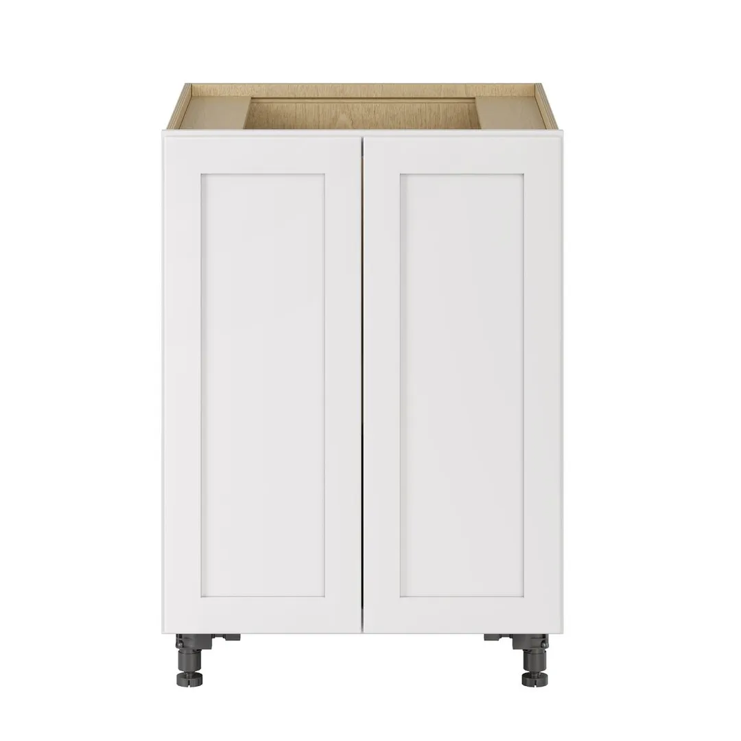 Whalen CLICK-IT Enfield 24-in W x 34.5-in H x 24-in D Classic White Birch Base Ready To Assemble Plywood Cabinet (Raised Panel Shaker Door Style), photo 8 of 16