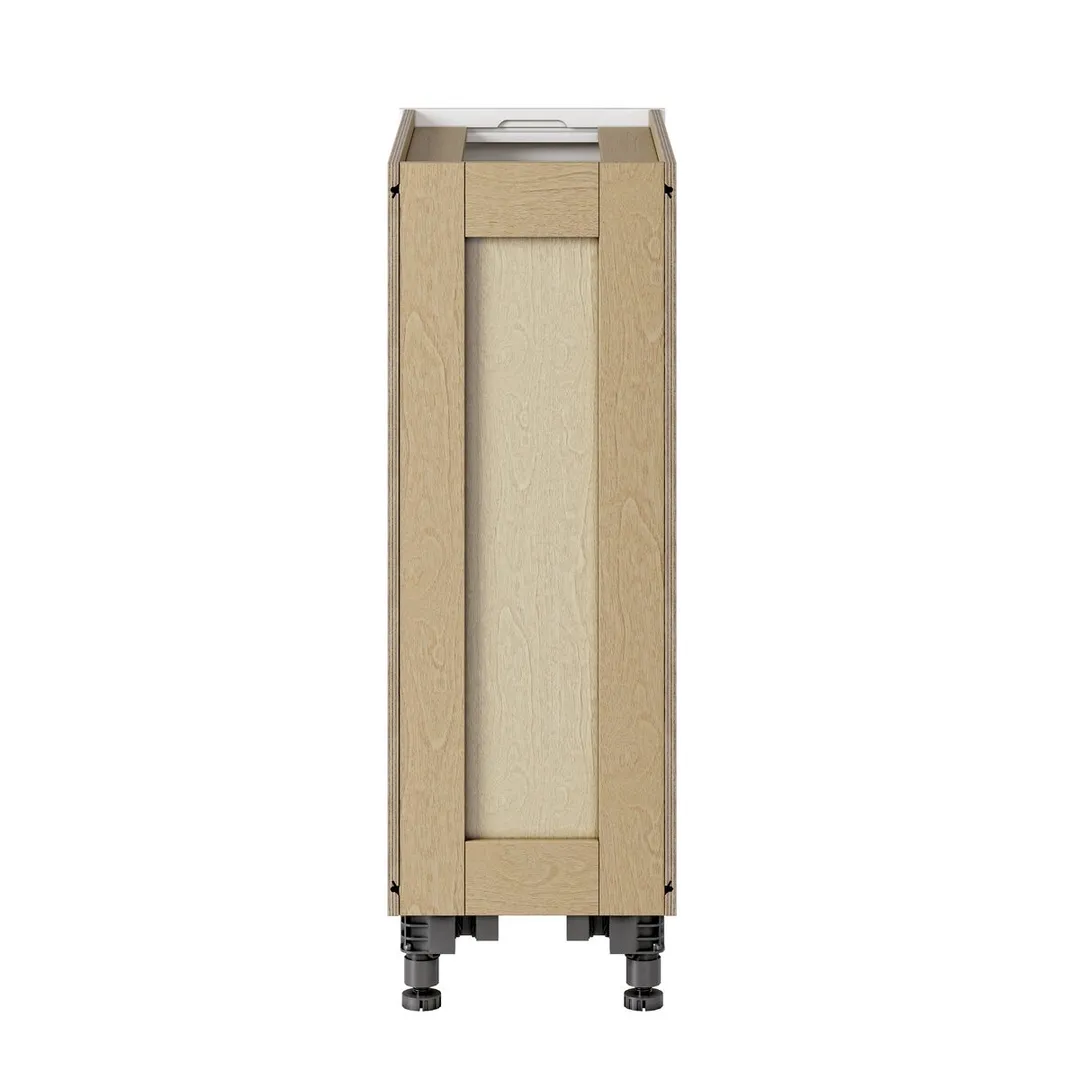 Whalen CLICK-IT Enfield 12-in W x 34.5-in H x 24-in D Classic White Birch 3-Drawer Base Ready To Assemble Plywood Cabinet (Raised Panel Style), photo 5 of 10