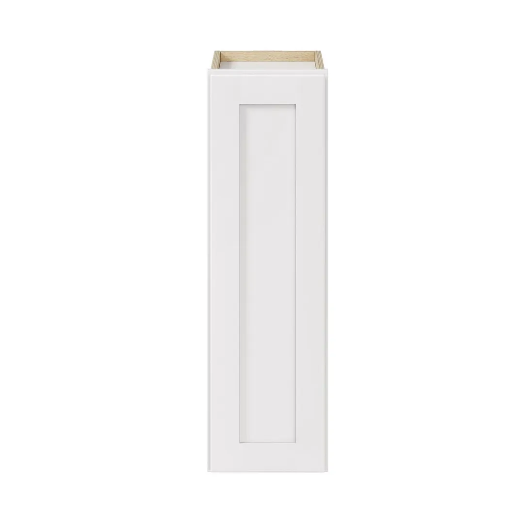 Whalen CLICK-IT Enfield 9-in W x 30-in H x 12-in D Classic White Birch Wall Ready To Assemble Plywood Cabinet (Raised Panel Shaker Door Style), photo 8 of 10