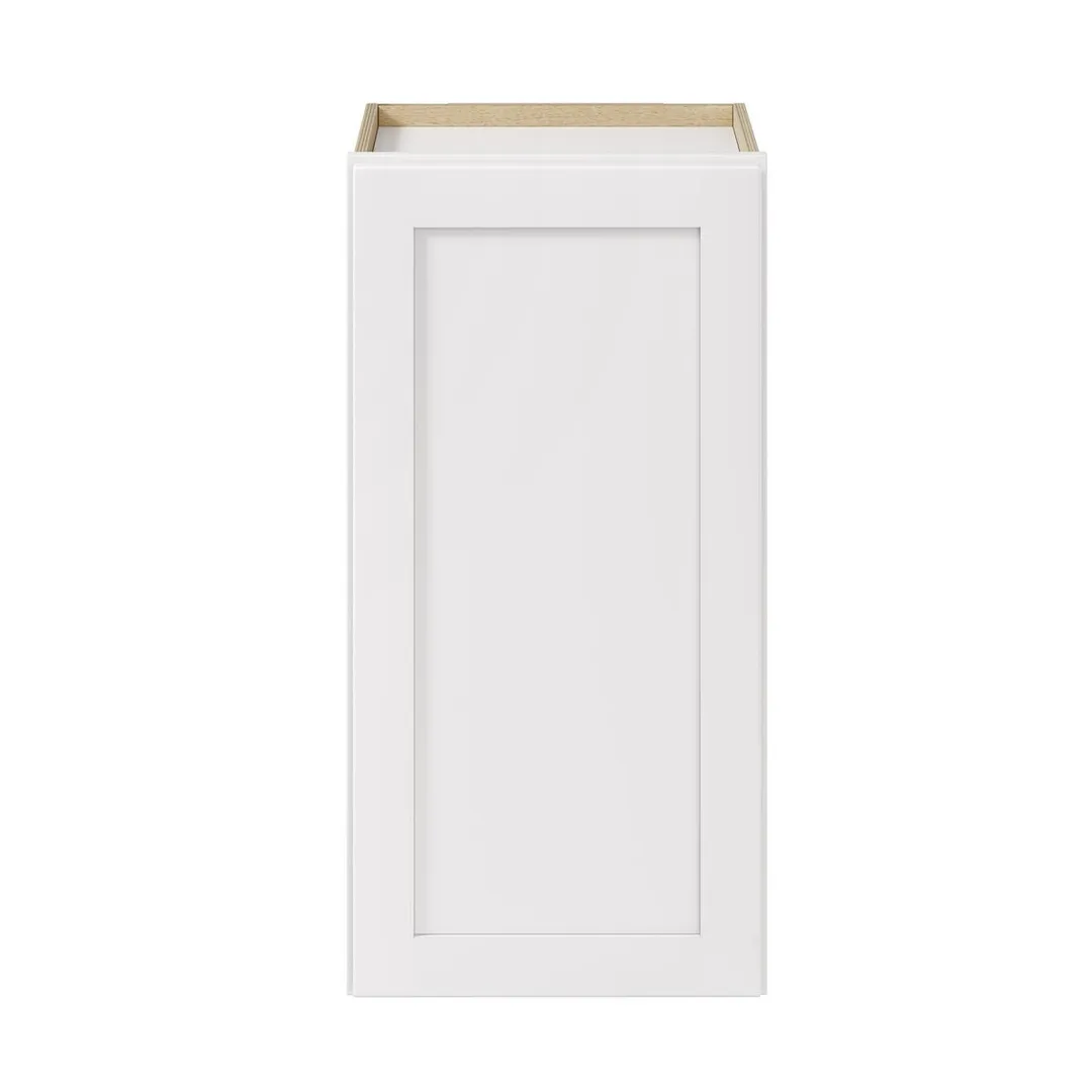 Whalen CLICK-IT Enfield 15-in W x 30-in H x 12-in D Classic White Birch Wall Ready To Assemble Plywood Cabinet (Raised Panel Shaker Door Style), photo 8 of 10