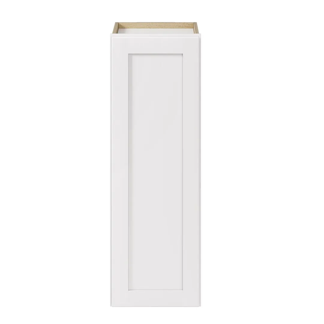 Whalen CLICK-IT Enfield 12-in W x 36-in H x 12-in D Classic White Birch Wall Ready To Assemble Plywood Cabinet (Raised Panel Shaker Door Style), photo 8 of 10