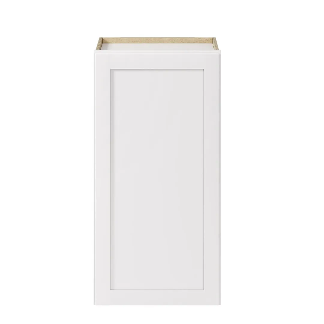 Whalen CLICK-IT Enfield 18-in W x 36-in H x 12-in D Classic White Birch Wall Ready To Assemble Plywood Cabinet (Raised Panel Shaker Door Style), photo 8 of 10