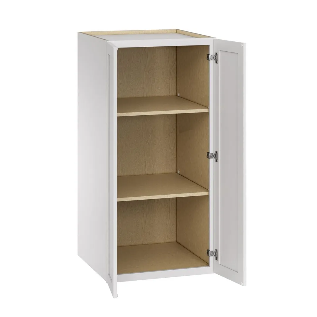 Whalen CLICK-IT Enfield 24-in W x 49.5-in H x 24-in D Classic White Birch Pantry Ready To Assemble Plywood Cabinet (Raised Panel Shaker Door Style), photo 4 of 16