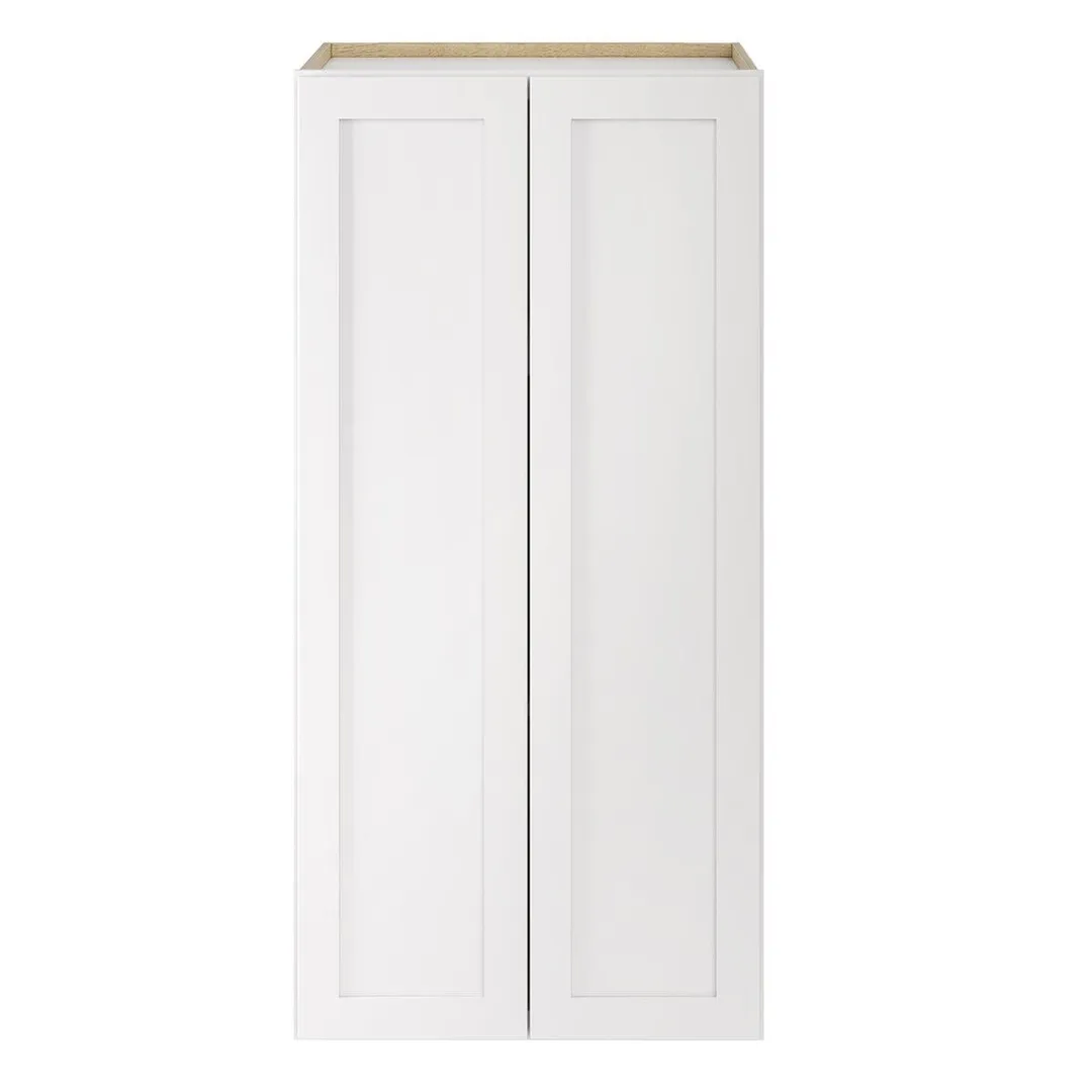 Whalen CLICK-IT Enfield 24-in W x 49.5-in H x 24-in D Classic White Birch Pantry Ready To Assemble Plywood Cabinet (Raised Panel Shaker Door Style), photo 8 of 16