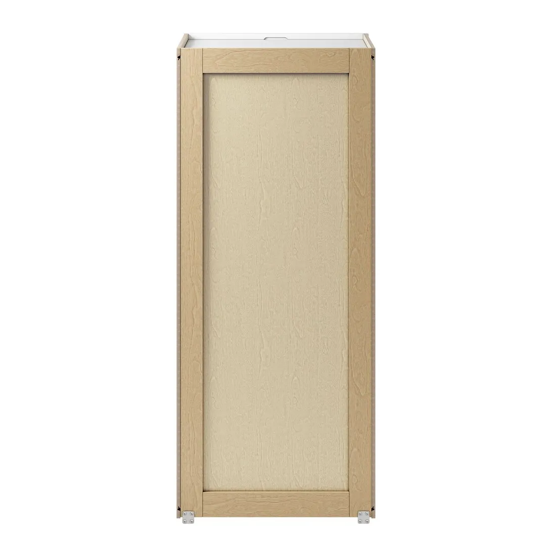 Whalen CLICK-IT Enfield 24-in W x 55.5-in H x 24-in D Classic White Birch Pantry Ready To Assemble Plywood Cabinet (Raised Panel Shaker Door Style), photo 11 of 12