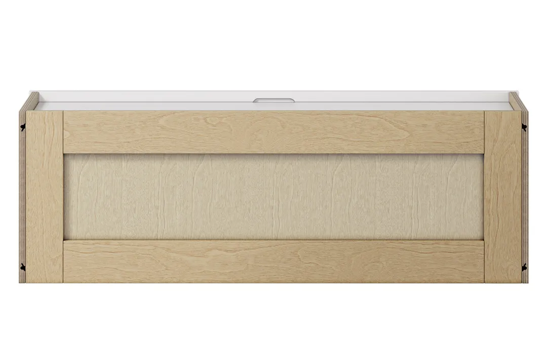 Whalen CLICK-IT Enfield 36-in W x 12-in H x 12-in D Classic White Birch Wall Ready To Assemble Plywood Cabinet (Raised Panel Shaker Door Style), photo 12 of 13