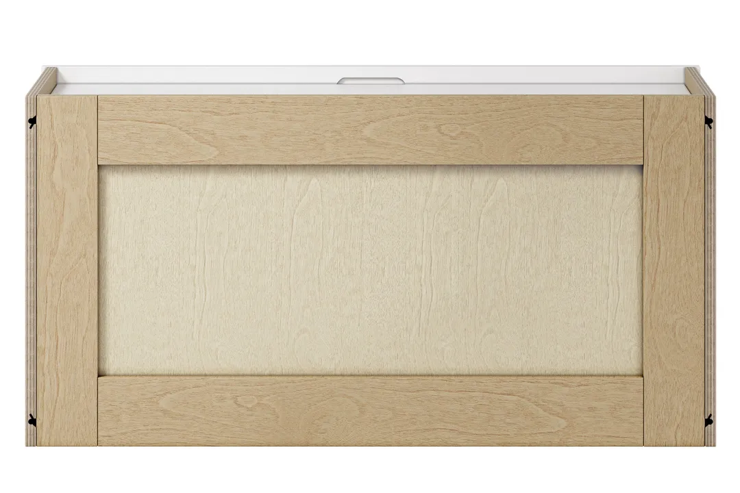 Whalen CLICK-IT Enfield 30-in W x 15-in H x 12-in D Classic White Birch Wall Ready To Assemble Plywood Cabinet (Raised Panel Shaker Door Style), photo 5 of 10
