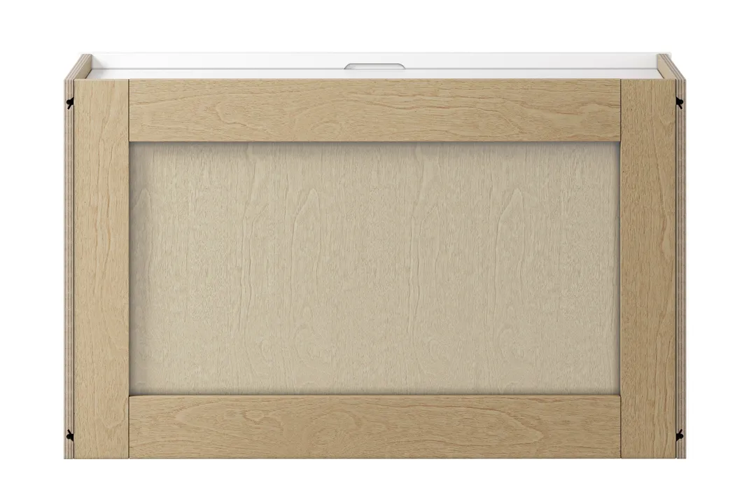 Whalen CLICK-IT Enfield 30-in W x 18-in H x 12-in D Classic White Birch Wall Ready To Assemble Plywood Cabinet (Raised Panel Shaker Door Style), photo 5 of 10