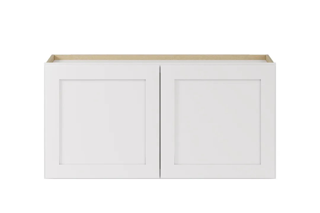 Whalen CLICK-IT Enfield 36-in W x 18-in H x 12-in D Classic White Birch Wall Ready To Assemble Plywood Cabinet (Raised Panel Shaker Door Style), photo 8 of 10