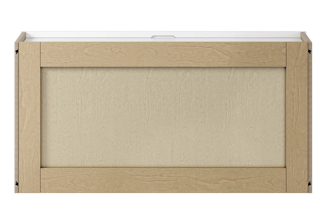 Whalen CLICK-IT Enfield 36-in W x 18-in H x 12-in D Classic White Birch Wall Ready To Assemble Plywood Cabinet (Raised Panel Shaker Door Style), photo 5 of 10