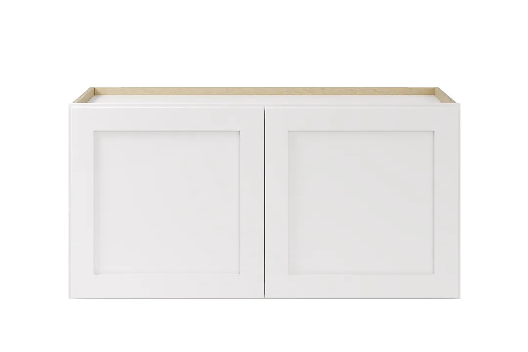 Whalen CLICK-IT Enfield 36-in W x 18-in H x 24-in D Classic White Birch Wall Ready To Assemble Plywood Cabinet (Raised Panel Shaker Door Style), photo 8 of 10