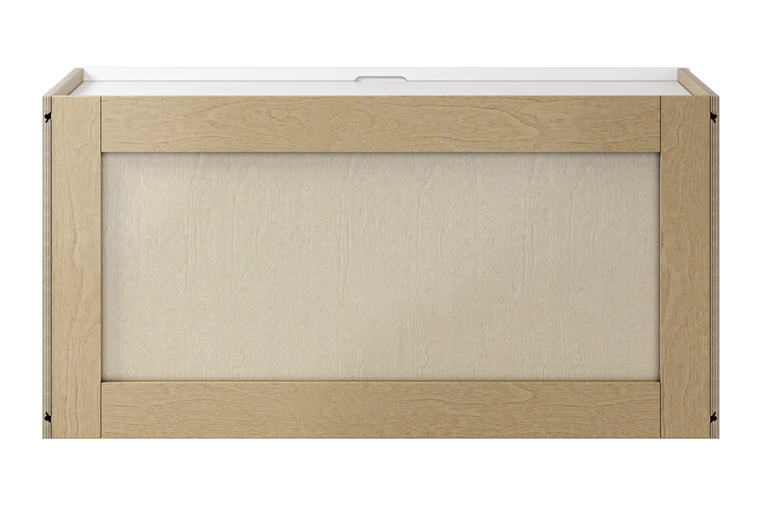 Whalen CLICK-IT Enfield 36-in W x 18-in H x 24-in D Classic White Birch Wall Ready To Assemble Plywood Cabinet (Raised Panel Shaker Door Style), photo 5 of 10