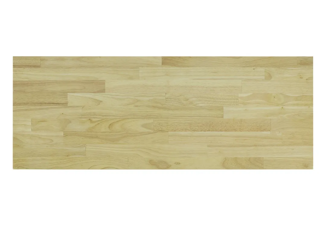 CESICIA Black Wood Base with Wood Top Rolling Kitchen Island (18-in x 51-in x 36-in), photo 10 of 10