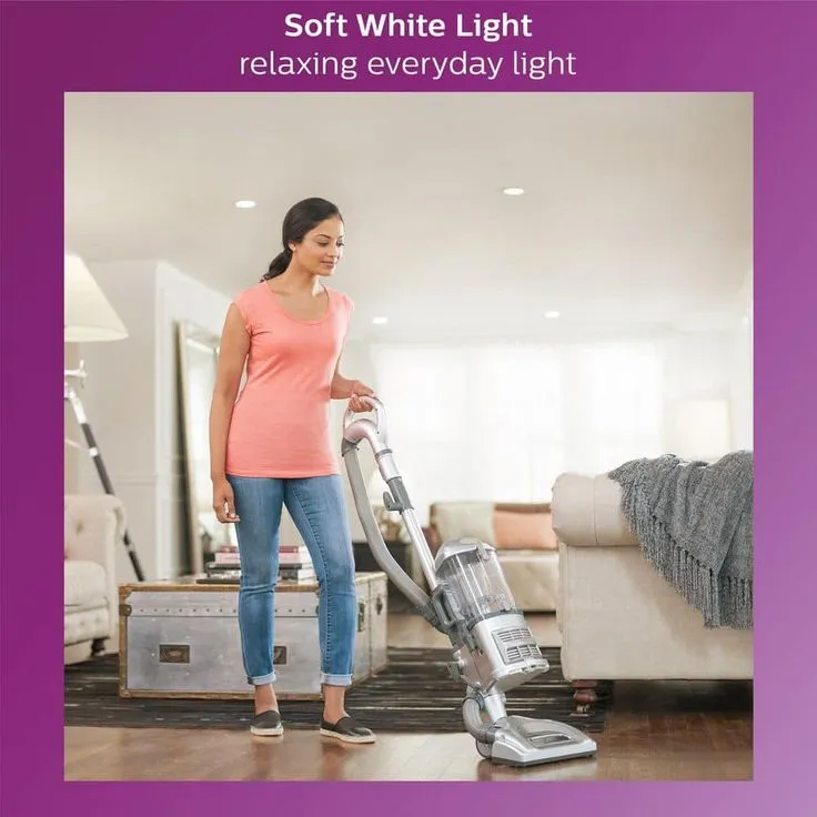 Philips 40-Watt/60-Watt/100-Watt Equivalent A21 Energy Saving 3 Way LED Light Bulb Soft White (2700K), photo 7 of 8