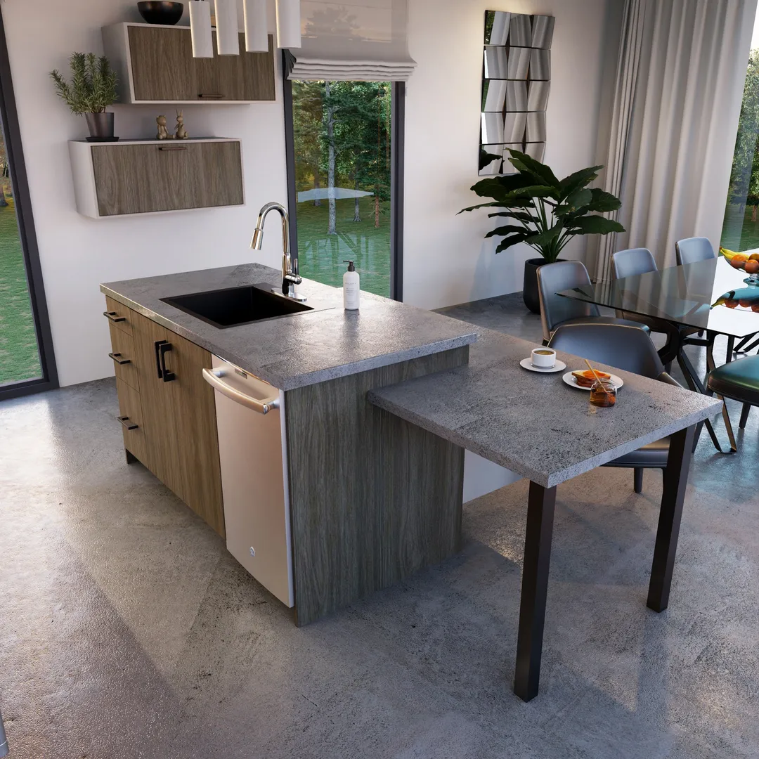Hugo&Borg Savane 27-in W x 20-in H x 14-in D Textmel Wall Fully Assembled Cabinet (Flat Panel Slab Door Style), photo 8 of 9