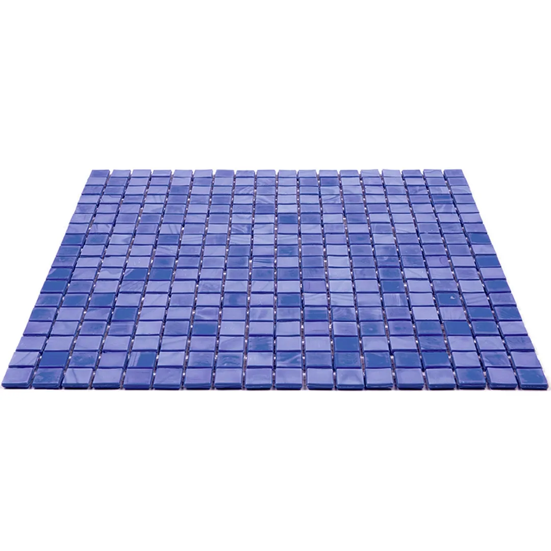 Apollo Tile Skosh Neon Blue 11-1/2-in x 11-1/2-in Glossy Glass Uniform Squares Floor and Wall Tile (18.69-sq. ft/ Carton), photo 6 of 6