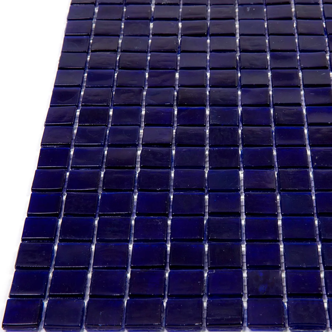 Apollo Tile Skosh Indigo Blue 11-1/2-in x 11-1/2-in Glossy Glass Uniform Squares Floor and Wall Tile (18.69-sq. ft/ Carton), photo 3 of 6