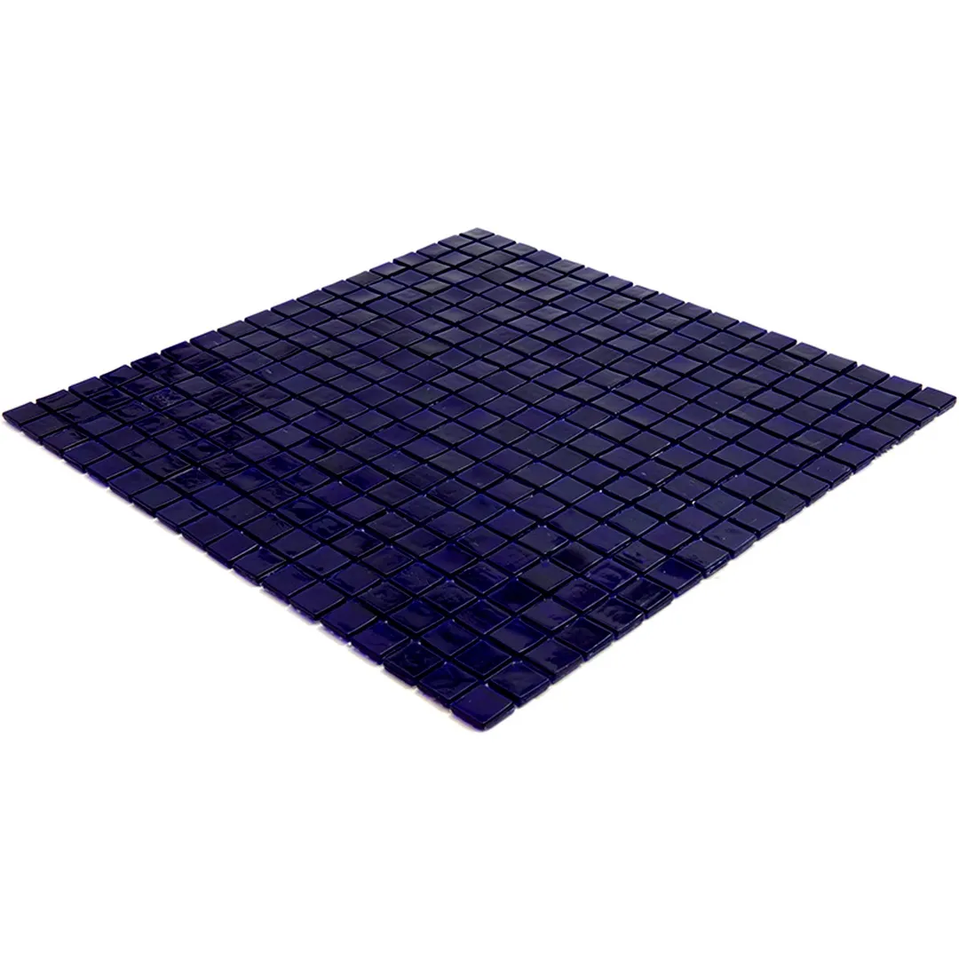Apollo Tile Skosh Indigo Blue 11-1/2-in x 11-1/2-in Glossy Glass Uniform Squares Floor and Wall Tile (18.69-sq. ft/ Carton), photo 5 of 6