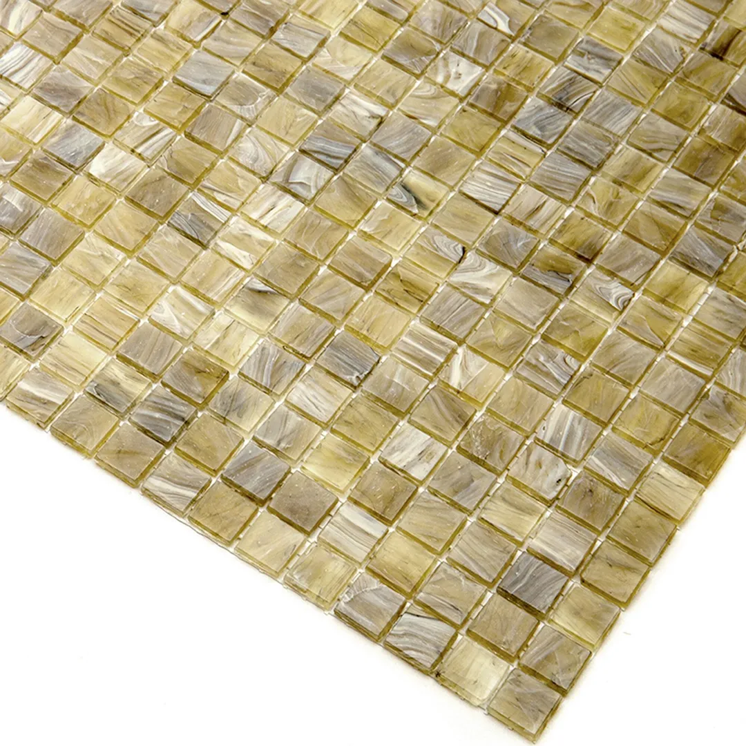 Apollo Tile Skosh Golden Brown 11-1/2-in x 11-1/2-in Glossy Glass Uniform Squares Floor and Wall Tile (18.69-sq. ft/ Carton), photo 2 of 6