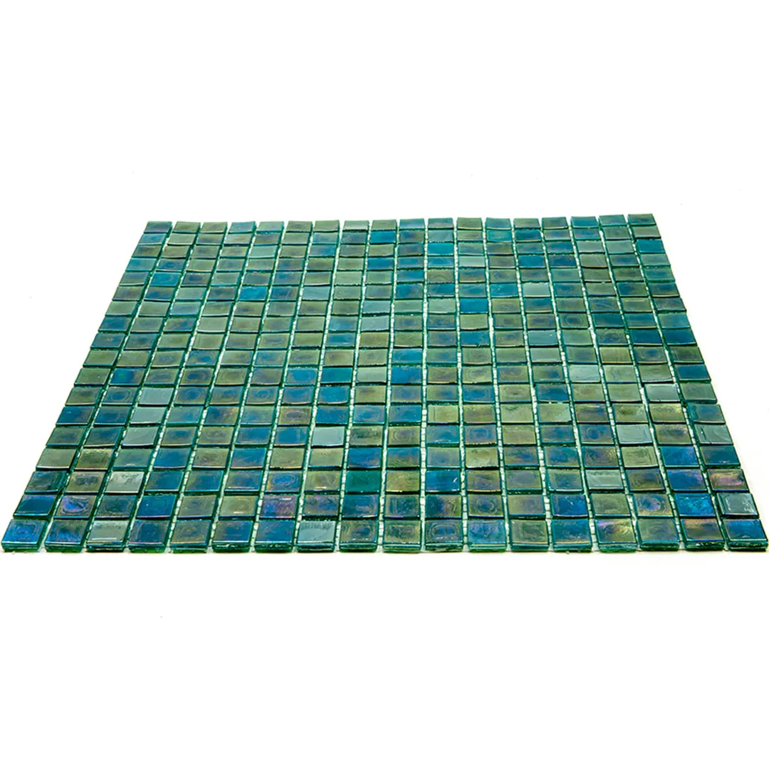 Apollo Tile Skosh Grenn-blue 11-1/2-in x 11-1/2-in Glossy Glass Uniform Squares Floor and Wall Tile (18.69-sq. ft/ Carton), photo 6 of 6