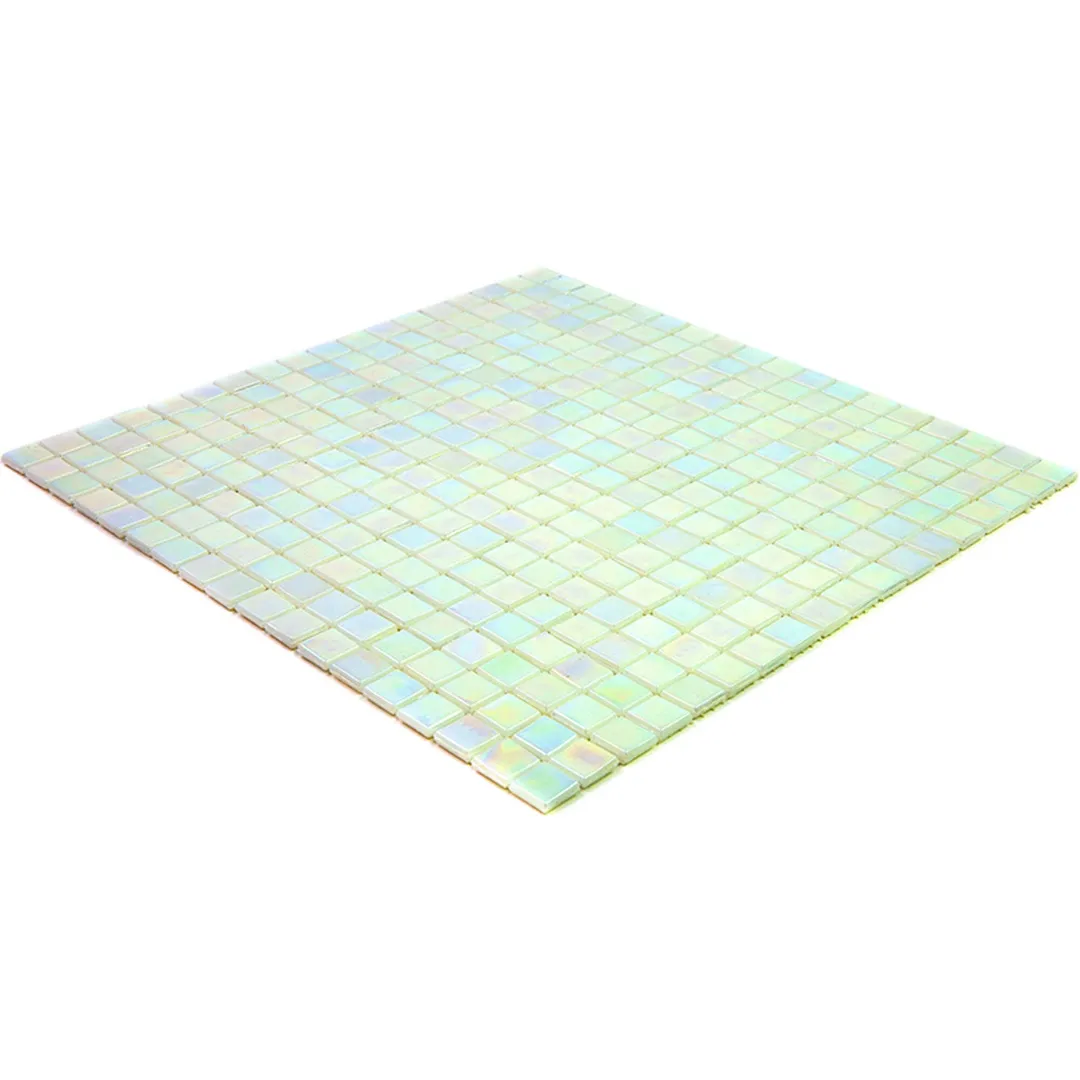 Apollo Tile Skosh Light Bone White 11-1/2-in x 11-1/2-in Glossy Glass Uniform Squares Floor and Wall Tile (18.69-sq. ft/ Carton), photo 5 of 6
