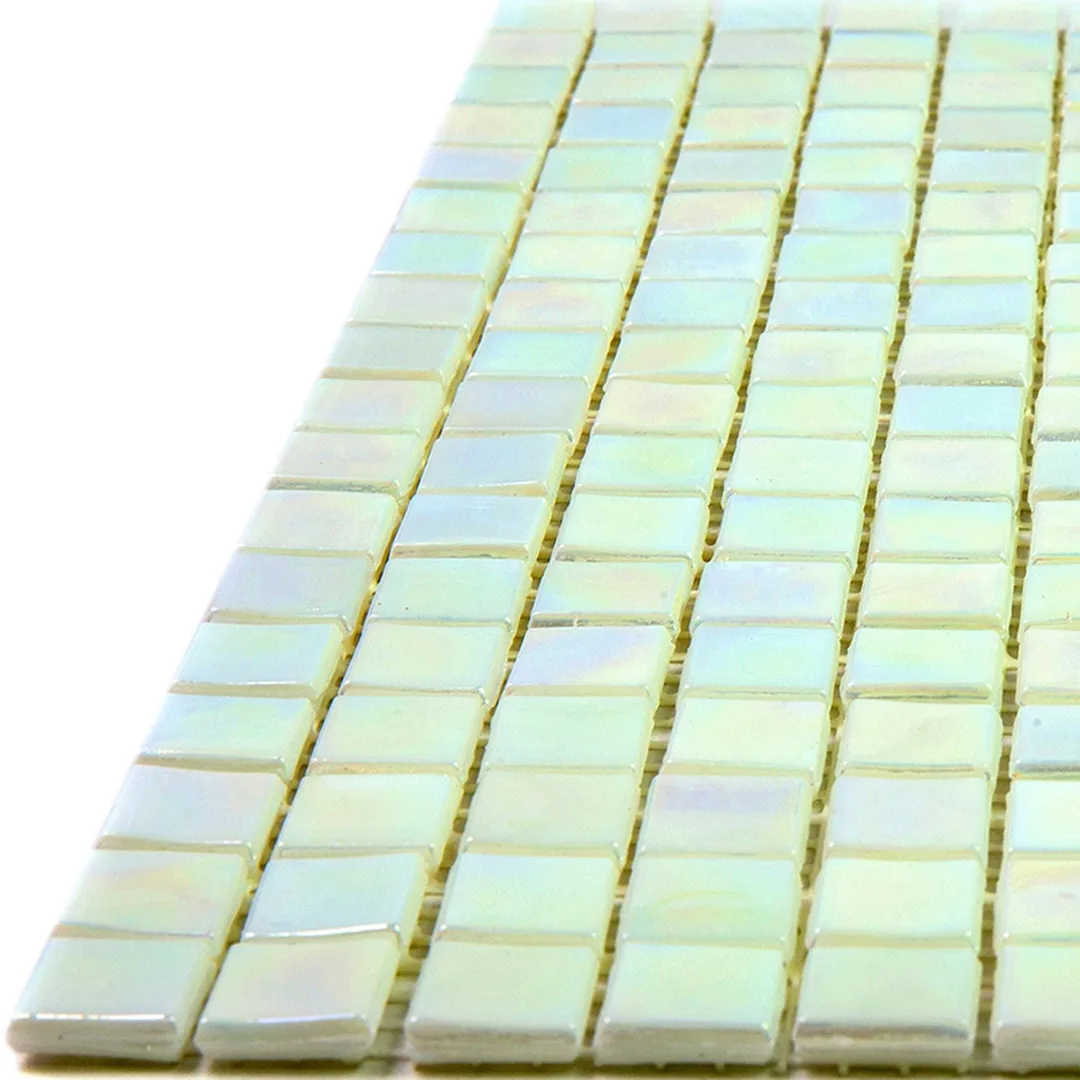 Apollo Tile Skosh Light Bone White 11-1/2-in x 11-1/2-in Glossy Glass Uniform Squares Floor and Wall Tile (18.69-sq. ft/ Carton), photo 3 of 6