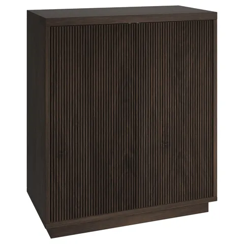Alston Alder Brown 2-Shelf Office Cabinet
