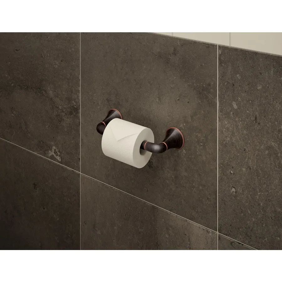 Symmons Elm Satin Nickel Surface Mount Single Post with Arm Toilet Paper Holder, photo 4 of 4