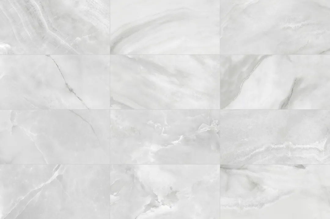 Satori Onyx Luna 12-in x 24-in Polished Porcelain Marble Look Floor and Wall Tile (1.94-sq. ft/ Piece), photo 8 of 10