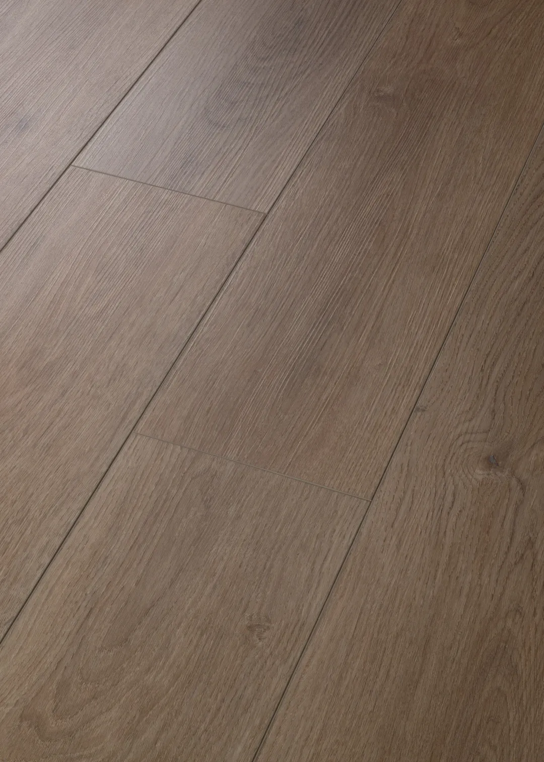 Shaw Brillance Plus Chateau Oak Brown 12-mil x 7-in W x 48-in L Waterproof Interlocking Luxury Vinyl Plank Flooring (23.64-sq ft/ Carton), photo 3 of 6