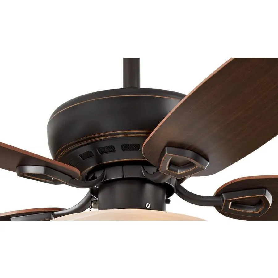 Harbor Breeze Sage Cove 44-in Bronze Incandescent Indoor Ceiling Fan with Light, 5-Blade, photo 5 of 14