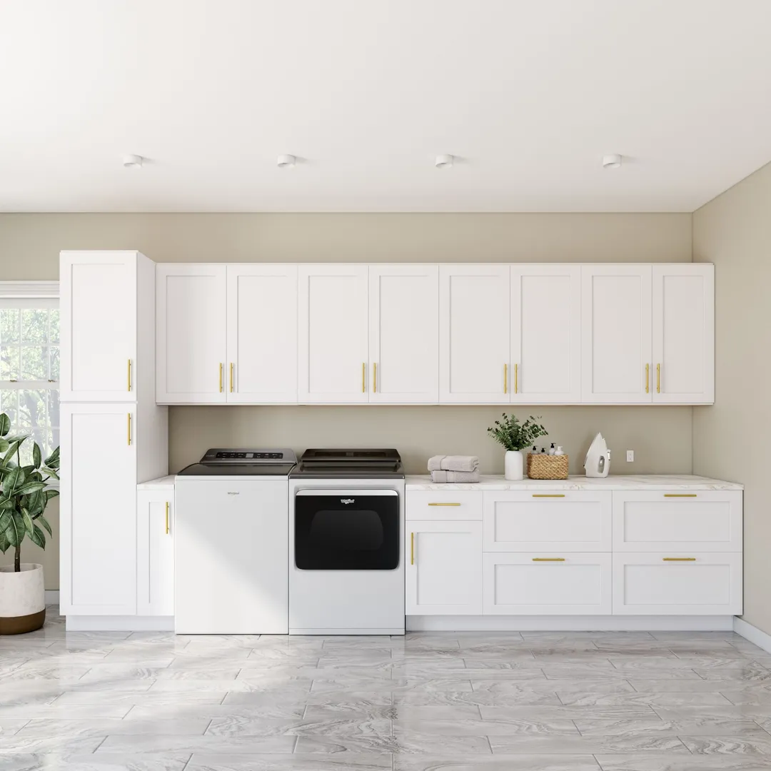 RELIABILT Fairplay 24-in W x 34.5-in H x 24-in D White 3-Drawers Base Ready To Assemble Plywood Cabinet (Flat Panel Style), photo 16 of 20